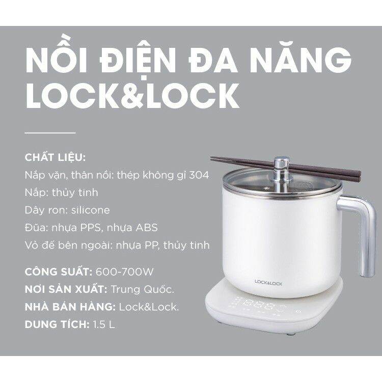 Nồi Điện Nấu Đa Năng Lock&Lock EJC141