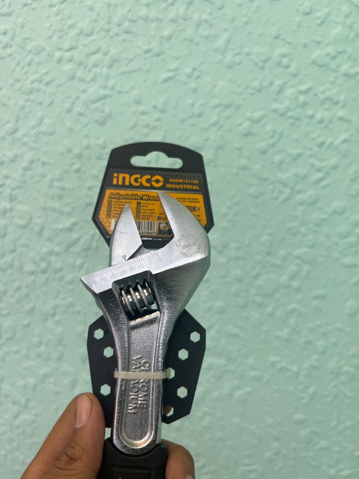 Mỏ lết 10" Thép crv  INGCO HADW131108