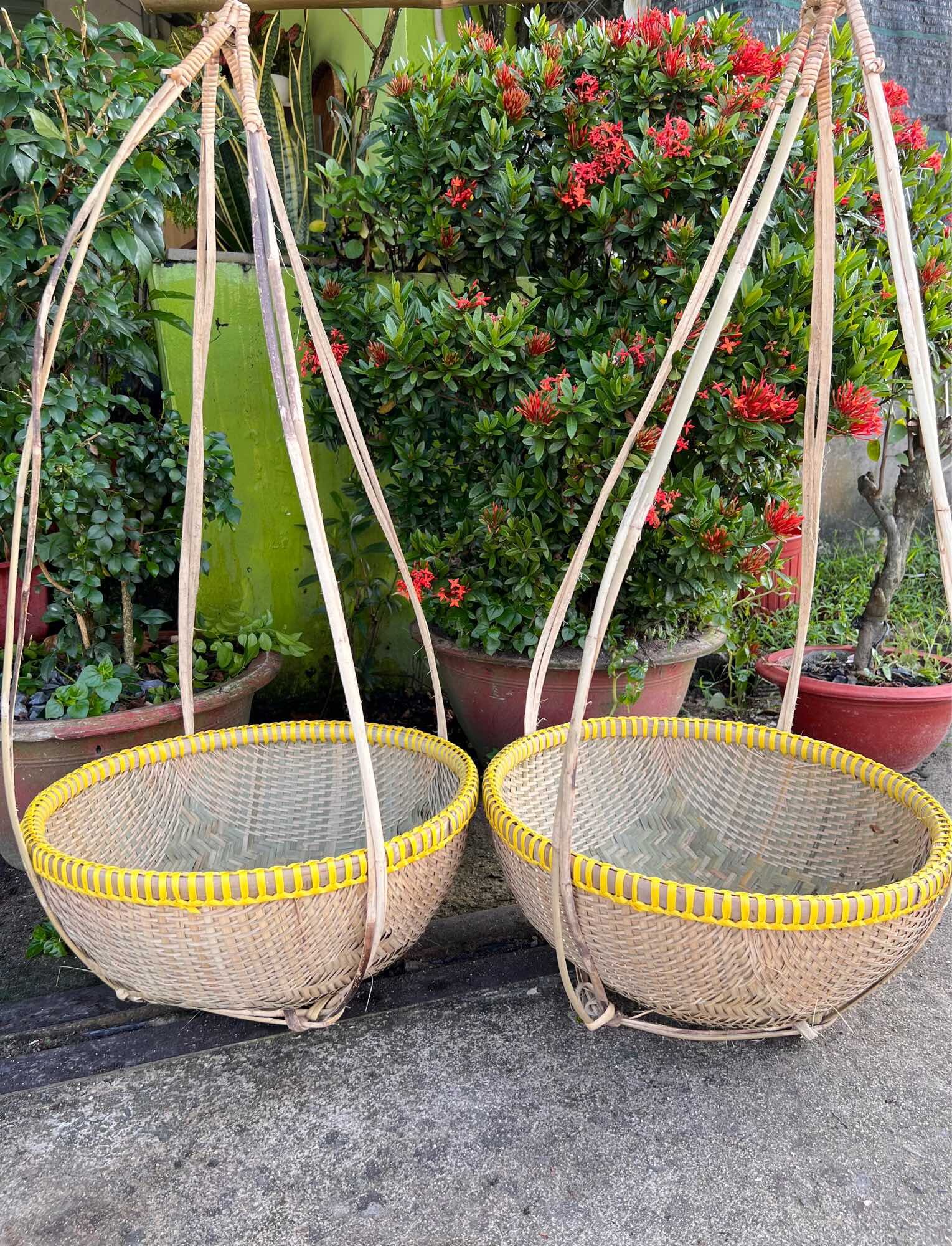 Quang gánh mây tre 1 mét