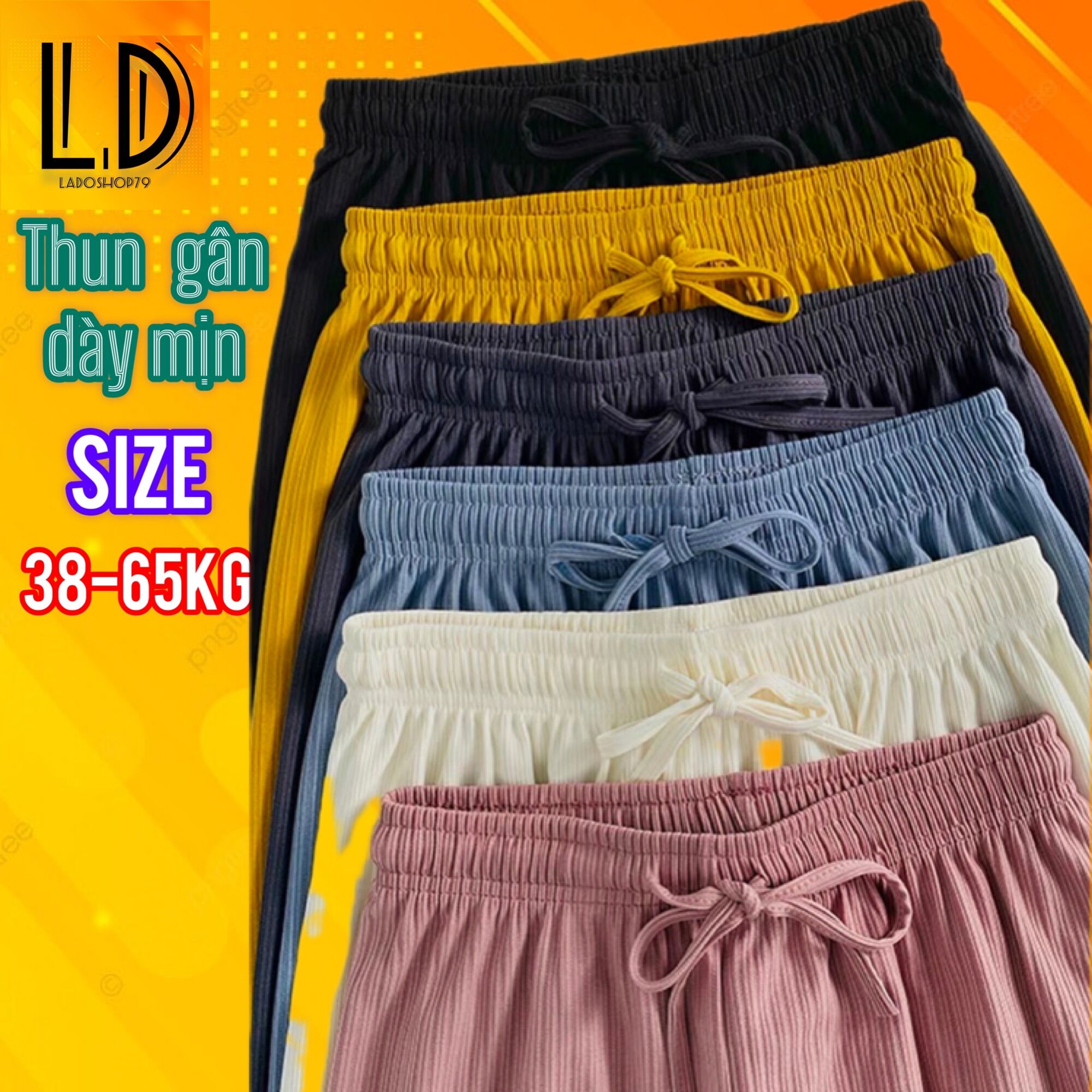 Quần thun dài ống suông nữ vải đẹp form chuẩn