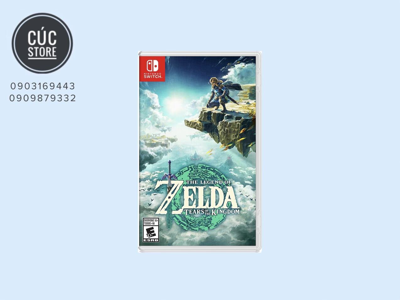 Băng chơi game Nintendo Switch: The Legend of Zelda: Tears of The Kingdom