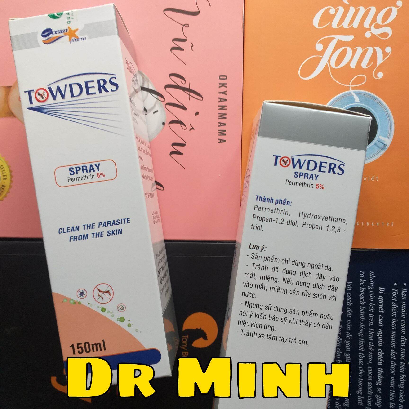Xịt Towders spray 150ml