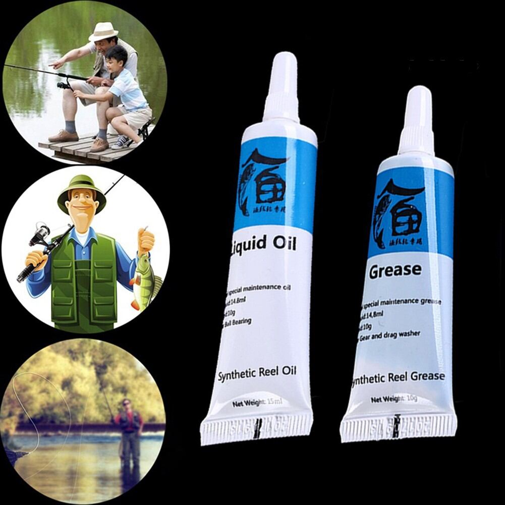 Dầu và mỡ bảo dưỡng máy câu - bộ 2 tuýp