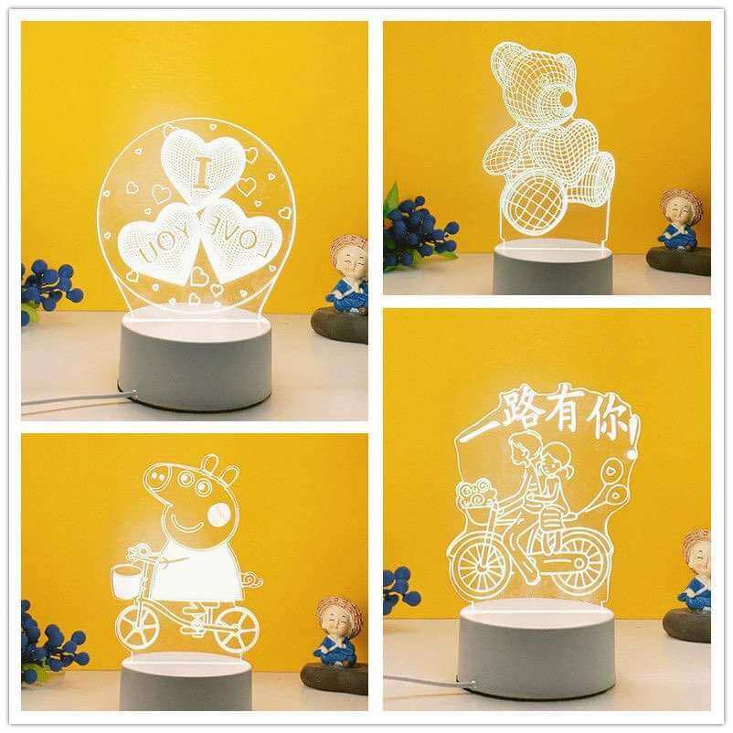 Đèn LED, đèn ngủ để bàn, đèn trang trí, đèn ngủ mini