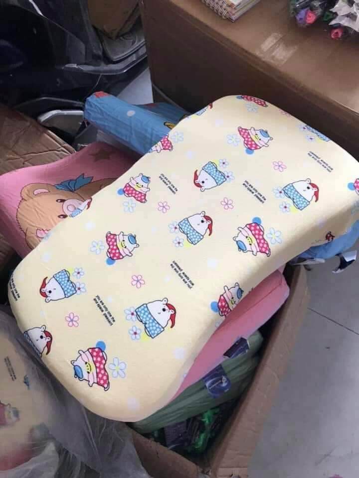 Gối cao su non cho bé