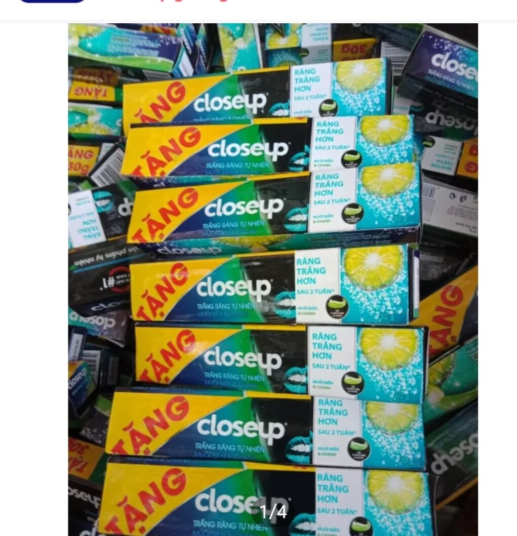 Combo 2 túp kem đánh răng coloseup .shop giao mẫu ngẫu nhiên