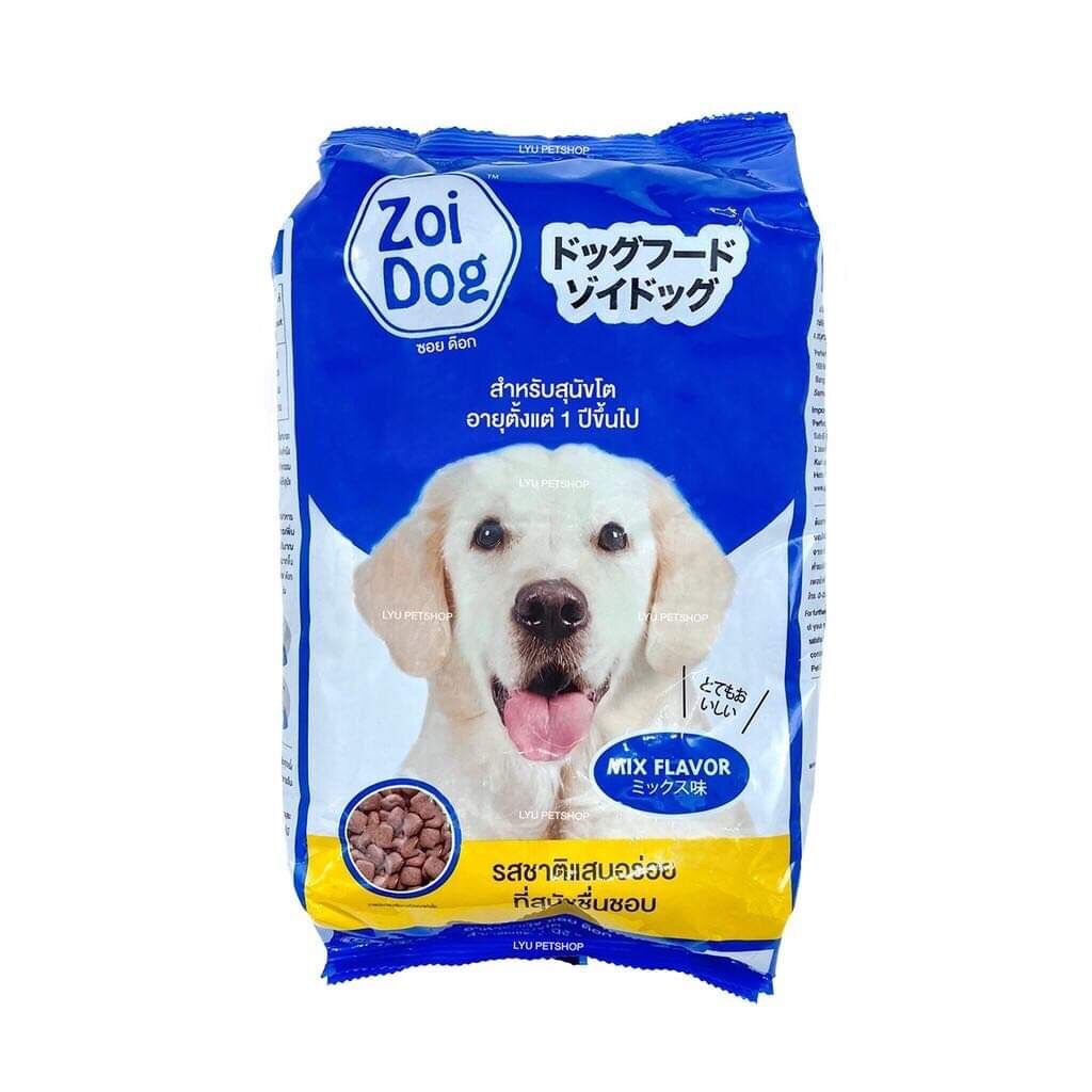 Thức ăn hạt ZoiDog gói 1kg cho chó trưởng thành