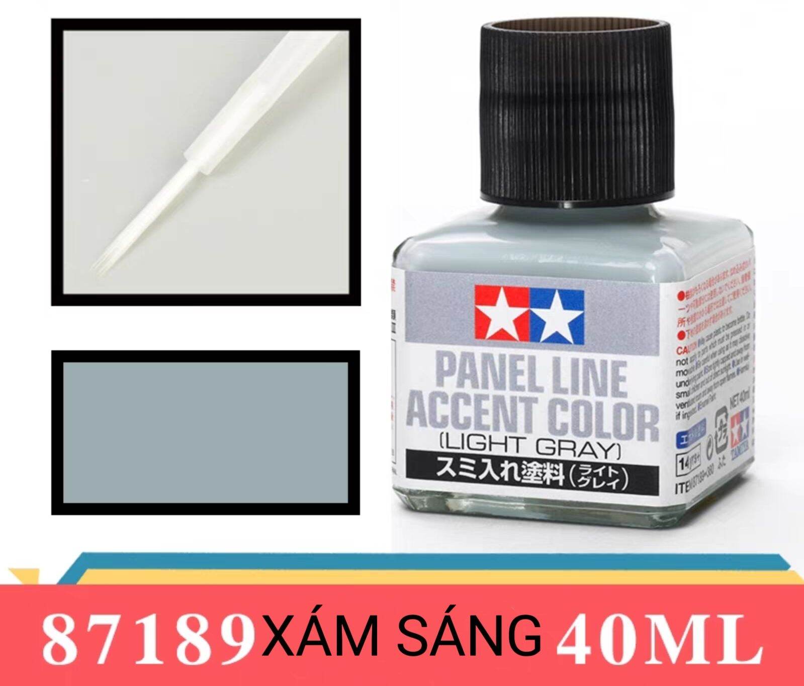 Dung dịch mực đi lằn chìm Tamiya Panel Line gốc dầu