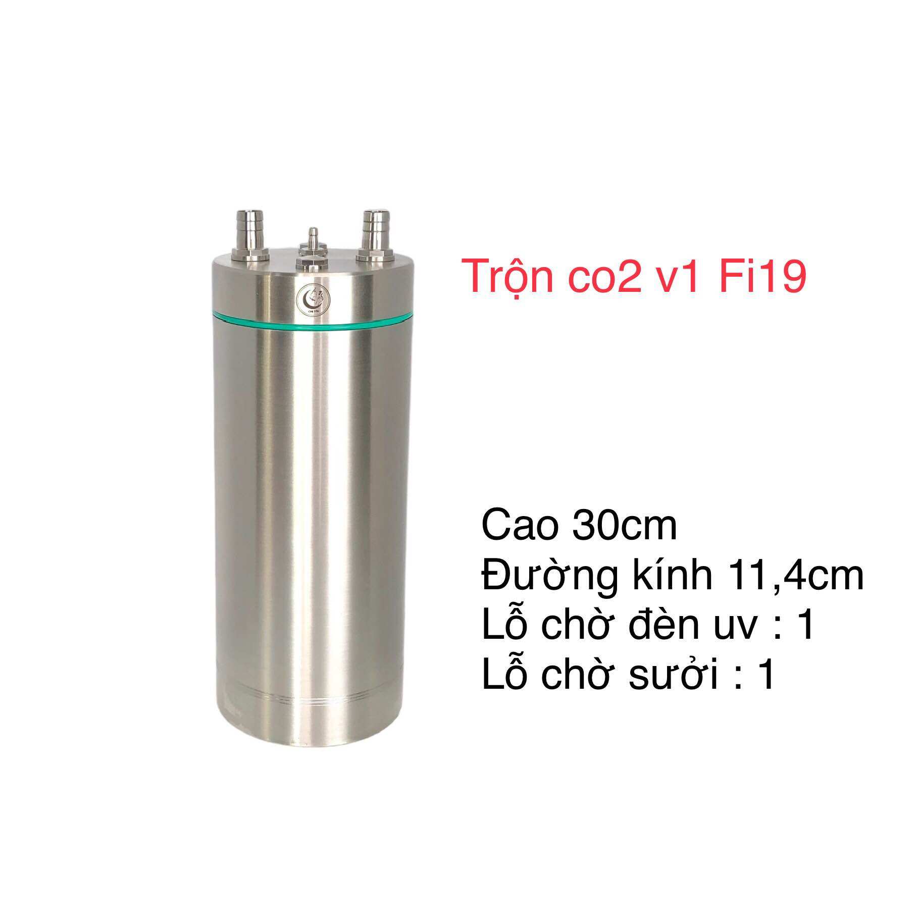 Trộn CO2 inox phiên bản 1