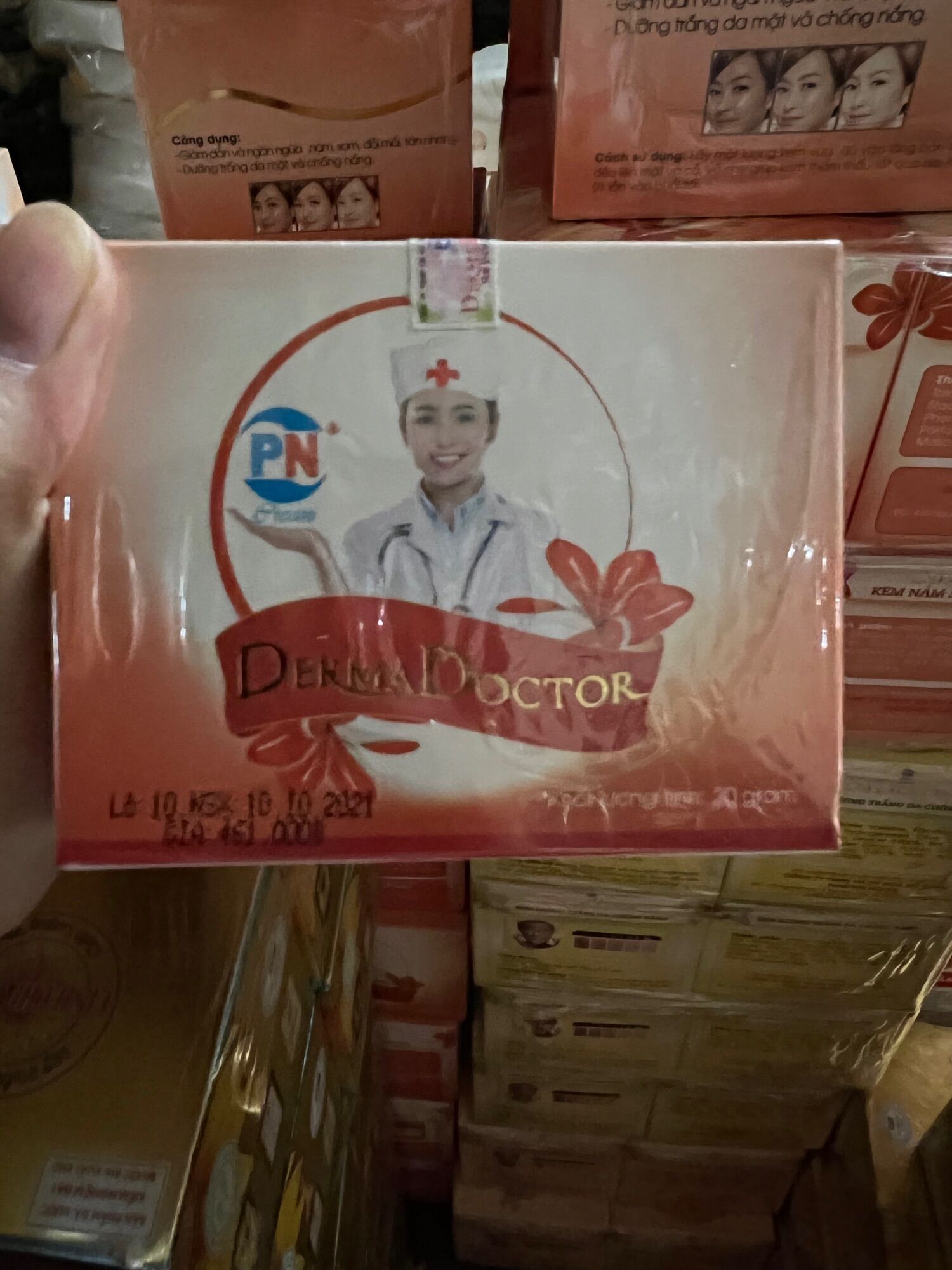 Kem nám sạm tàn nhang Derma doctor collagen 20g
