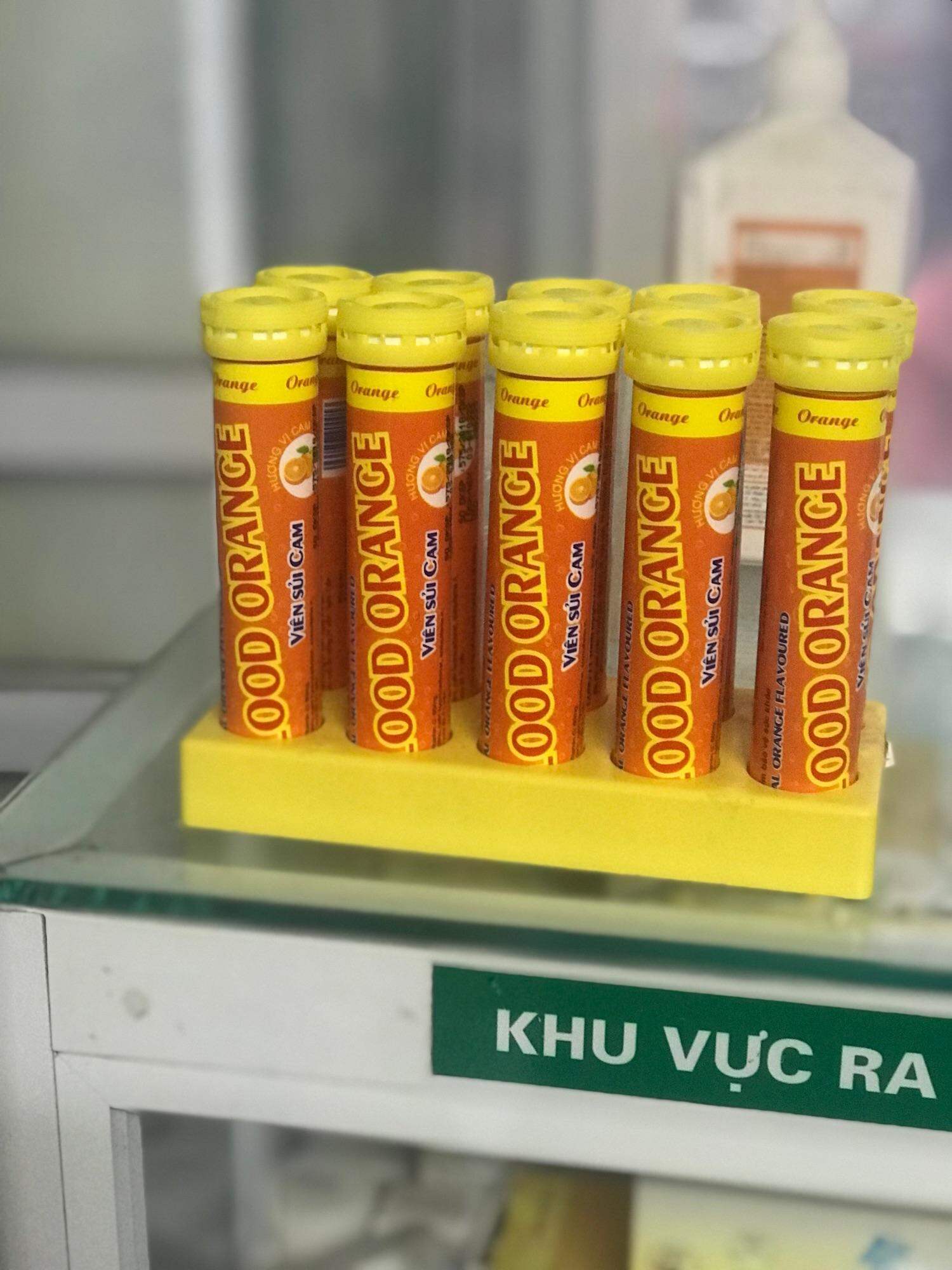 Tuýp 20 viên sủi cam