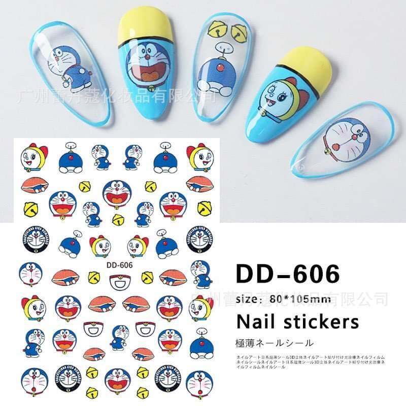 Tấm sticker dán móng tay siêu đẹp