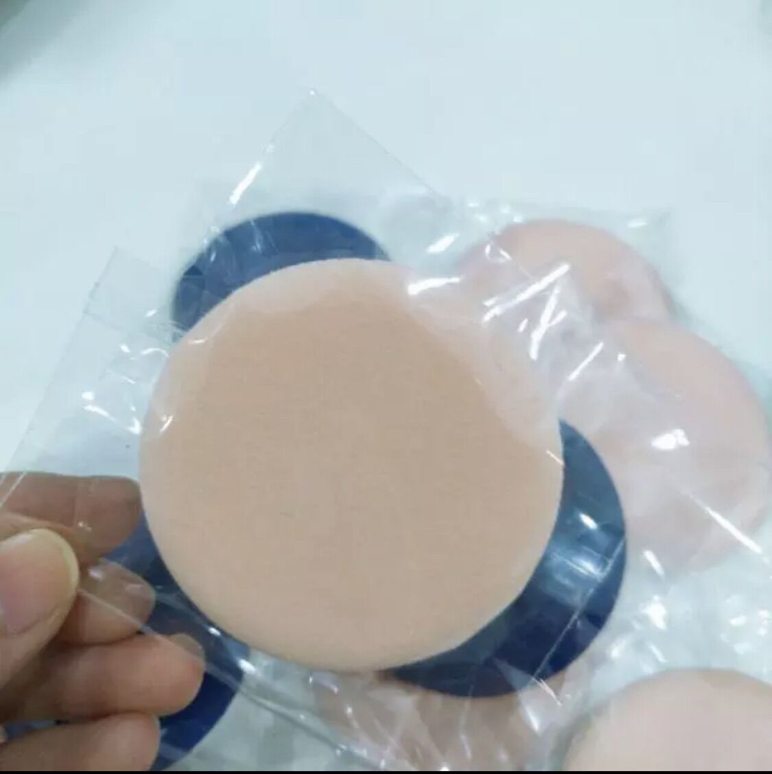 Bông tán phấn nén, cushion trang điểm