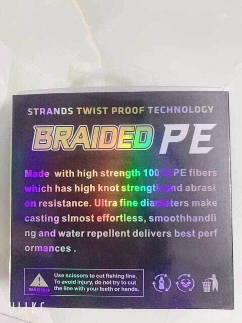 Dây câu bện nước PE X9 Braid mịn như tơ