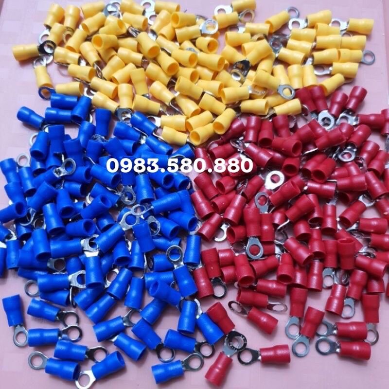 100 cái đầu cos tròn, cốt tròn phủ nhựa rv đủ size