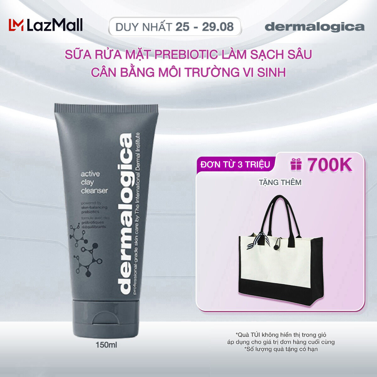 Sữa rửa mặt Dermalogica Active Clay Cleanser 150ml