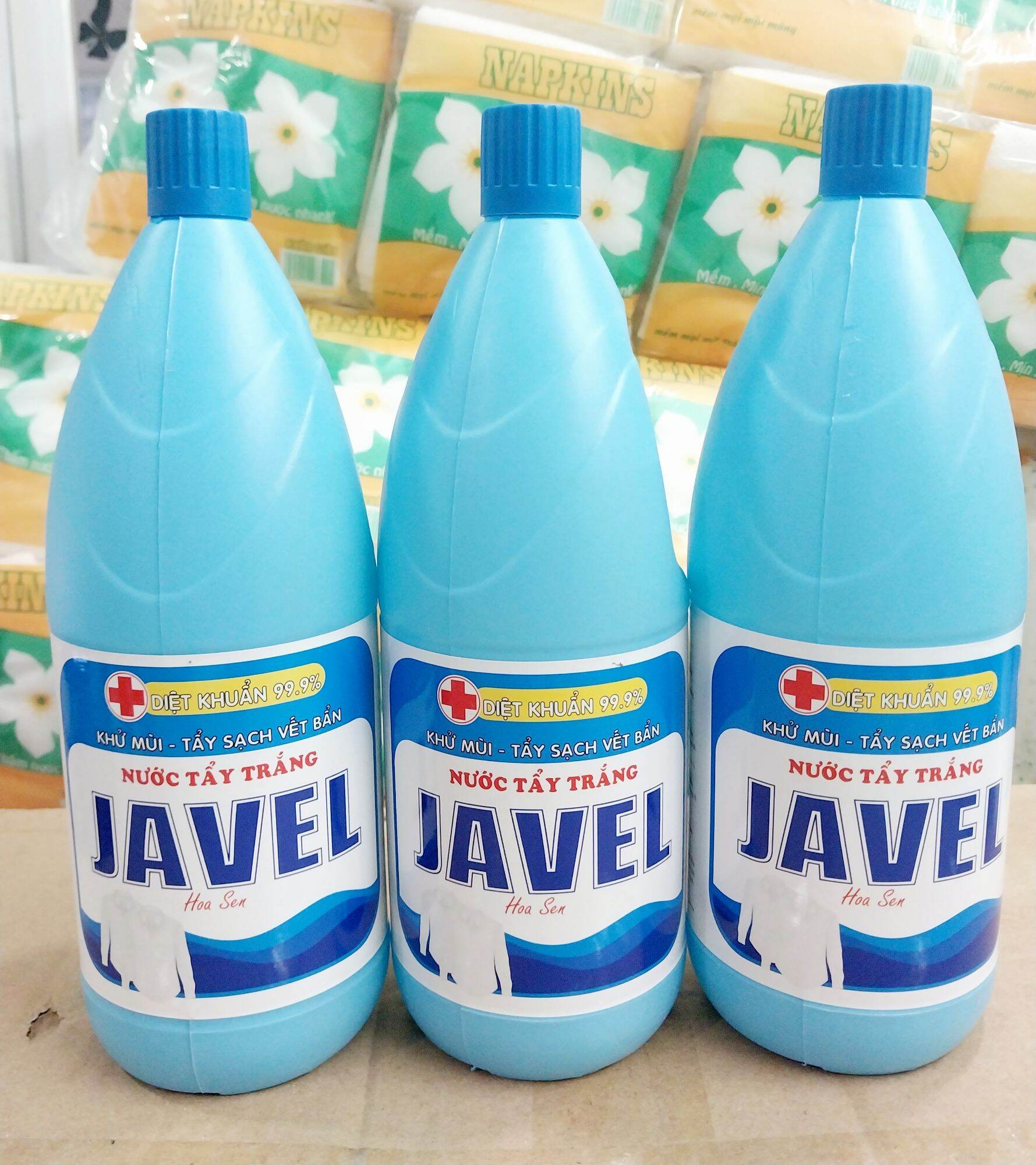 NƯỚC TẨY TRẮNG QUẦN ÁO JAVEL 1000ml