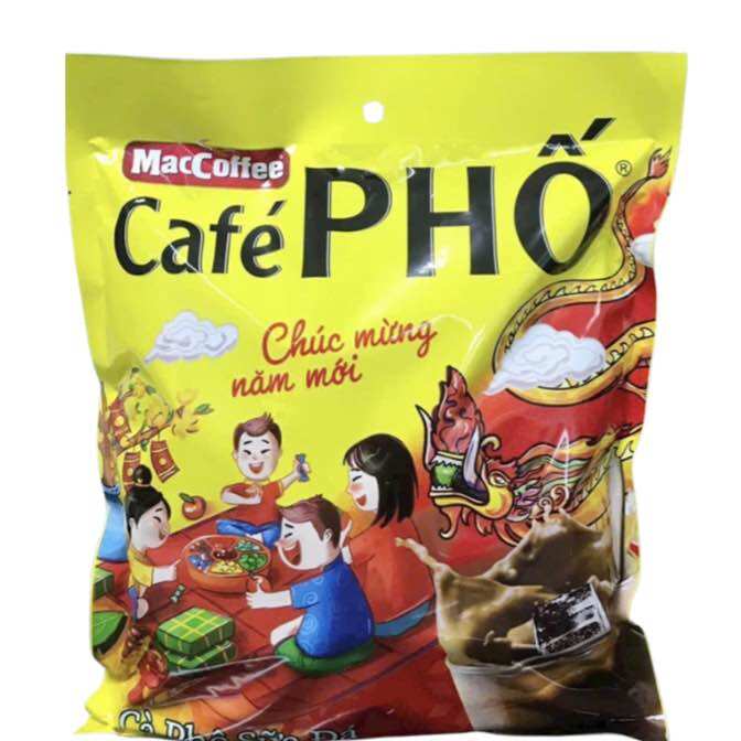 Cà phê phố cà phê sữa đá - Bịch 30 gói
