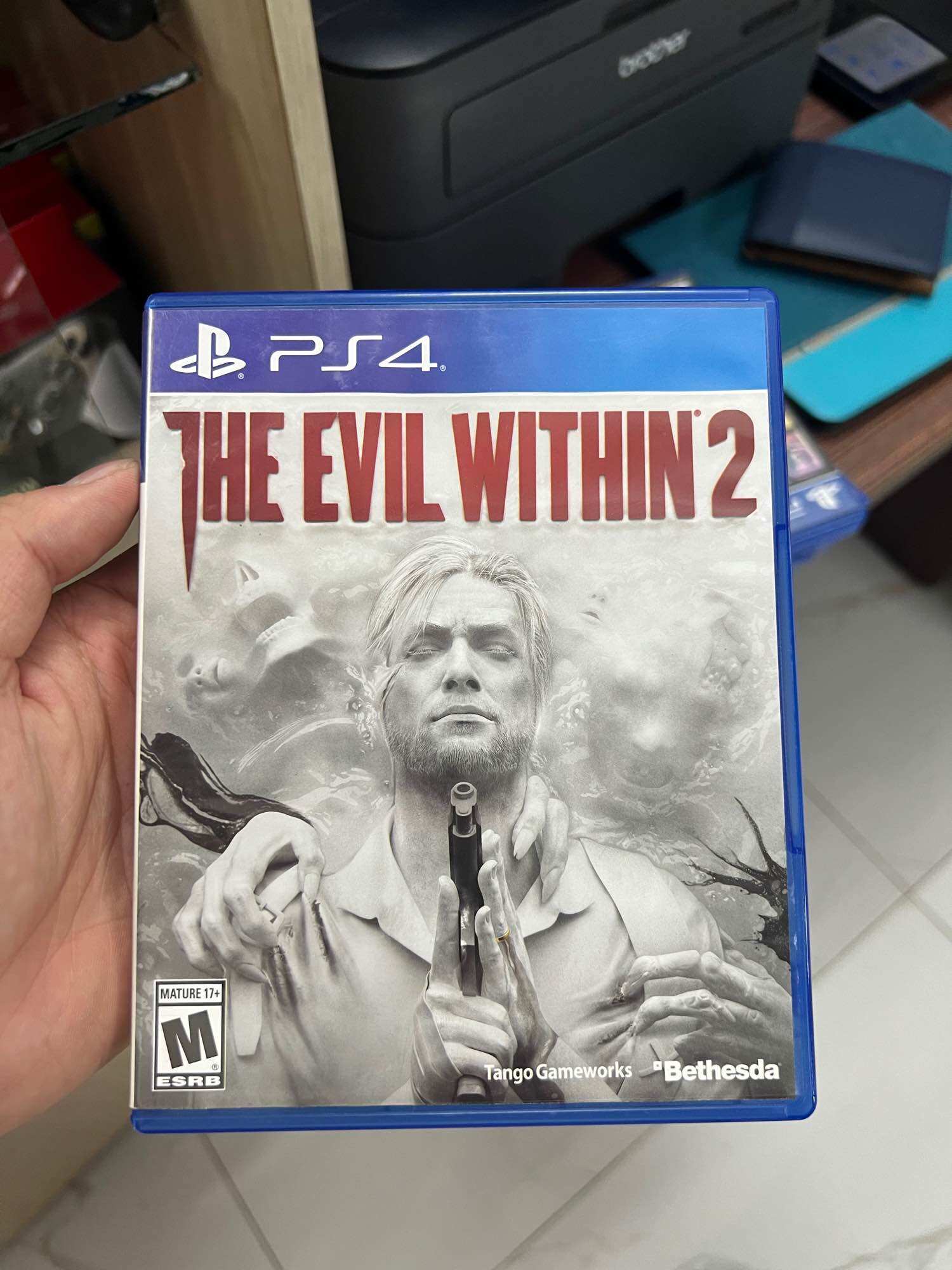 Đĩa chơi game PS4: The Evil Within 2