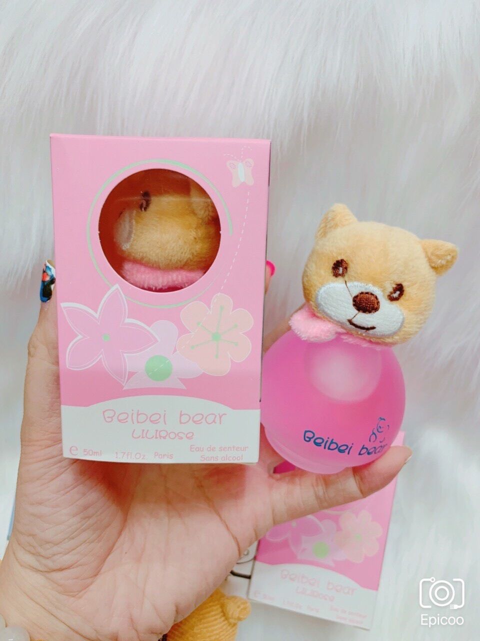 Nước hoa gấu cho bé Thái Lan