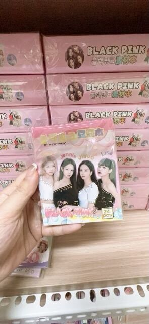 Sổ Hình Dán Sticker BLACKPINK Trang Trí