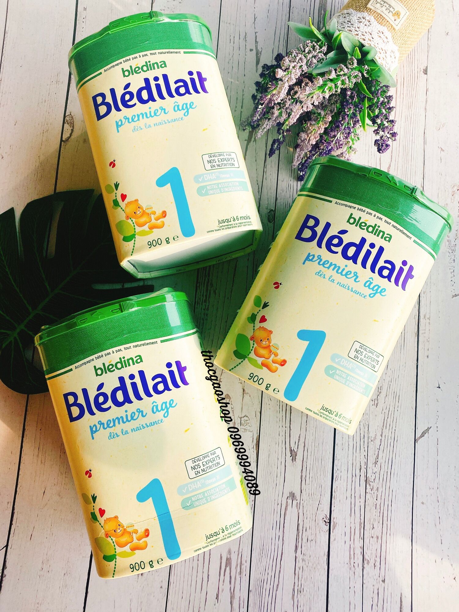 Sữa bột Bledilait 900gr nội địa Pháp mẫu mới đủ số 1 2 3