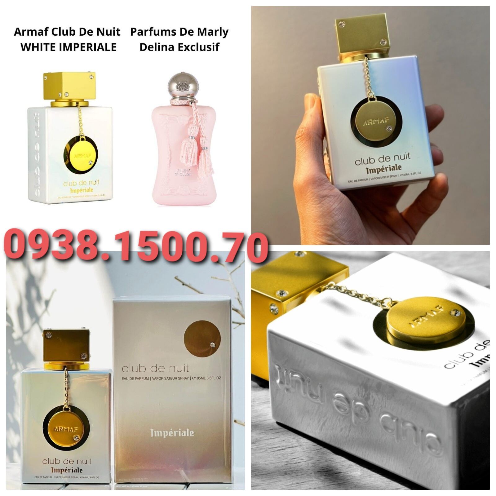 Nước Hoa Nữ Armaf Ladies Club De Nuit White Imperiale EDP 105ml
