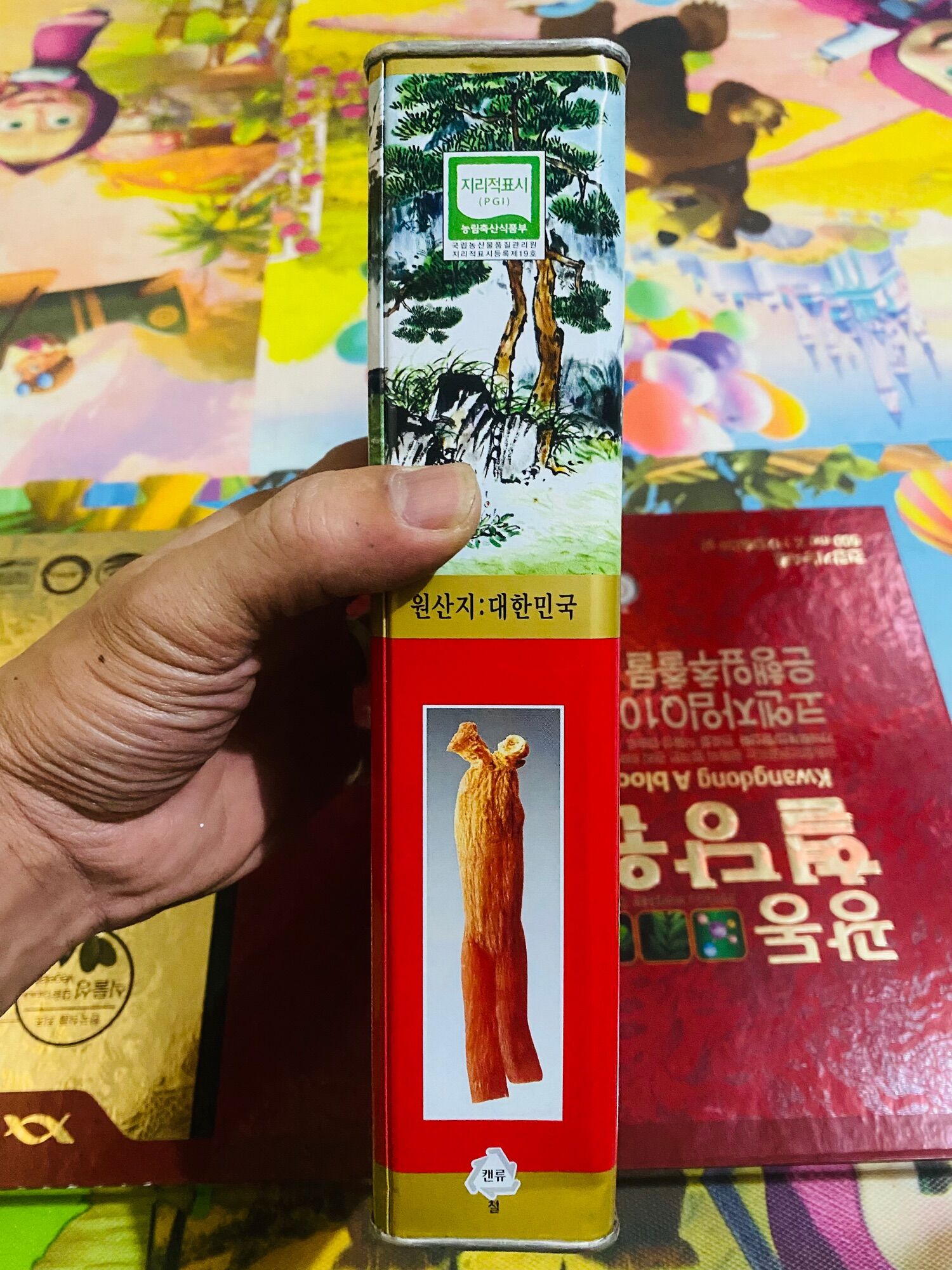 Sâm Khô Hộp Thiếc Hàn Quốc 150g