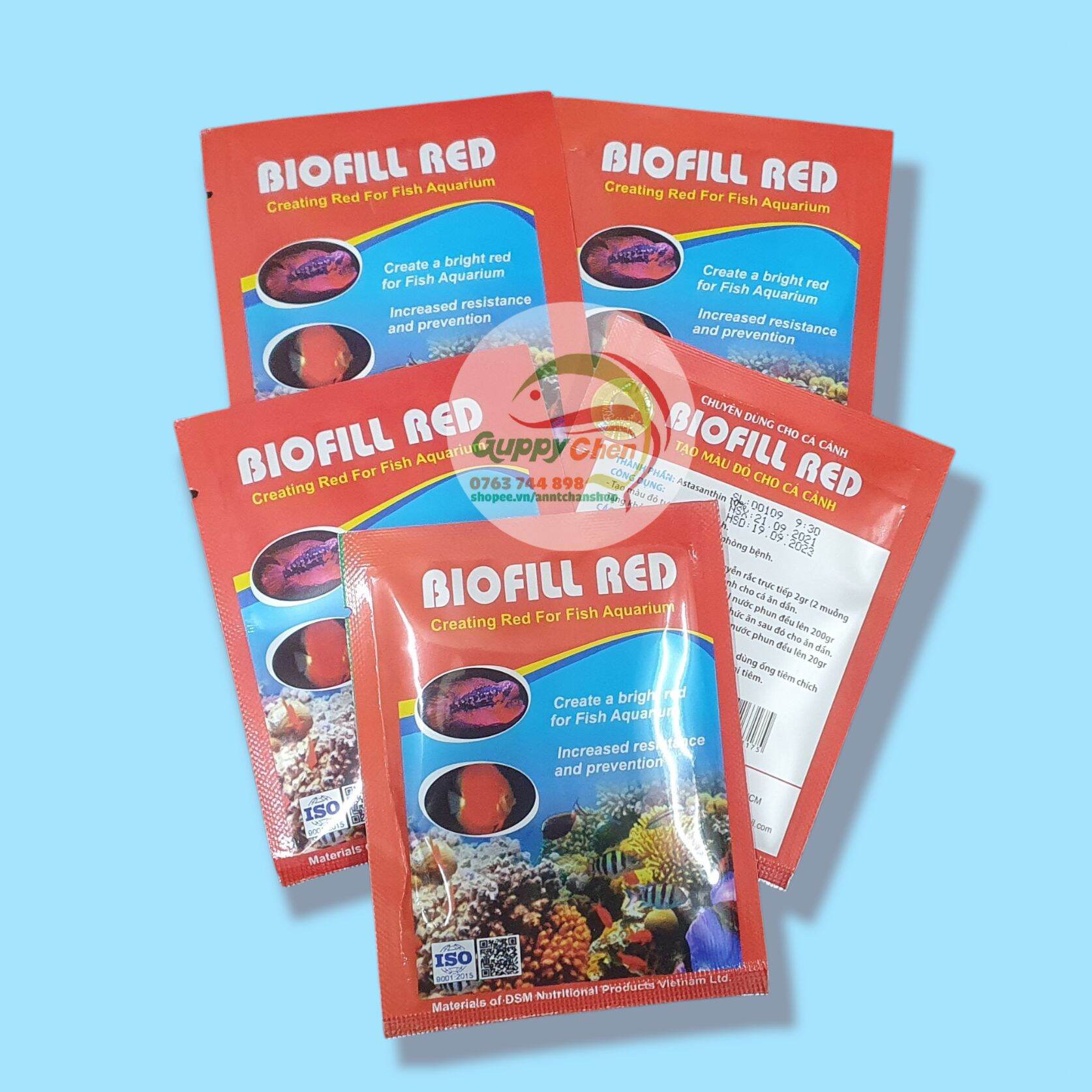 Biofill red - tăng sắc tố đỏ cho cá cảnh