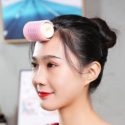 2 Lô Cuốn Tóc, Combo 2 Lô Cuốn Tóc Tự Dính 2 Lớp