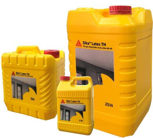 Sika Latex TH Chính hãng (5lít).  Phụ gia chống thấm và tác nhân kết nối giá sỉ..