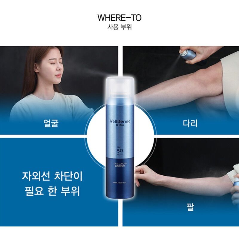 XỊT CHỐNG NẮNG TOÀN THÂN WELLDERMA