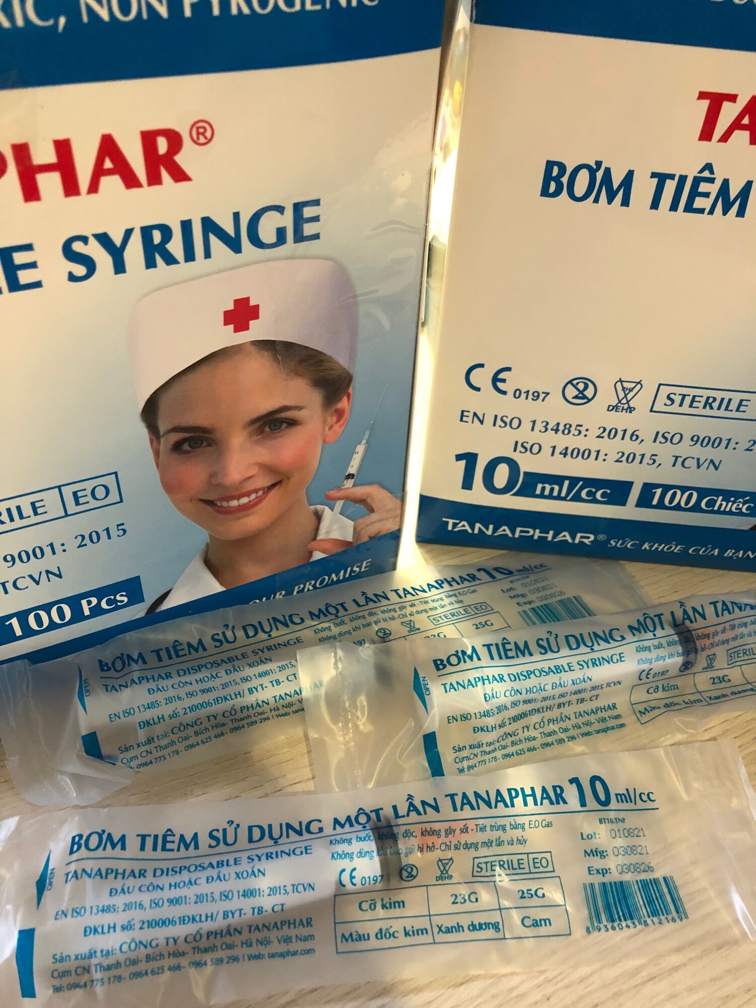 ❤️ bơm kim tiêm dùng 1 lần 10cc 10ml việt nam tanaphar xy lanh ống chích bơm tiêm 10ml 10cc ống chích bơm kim tiêm tiệt trùng tanaphar 10ml 10cc