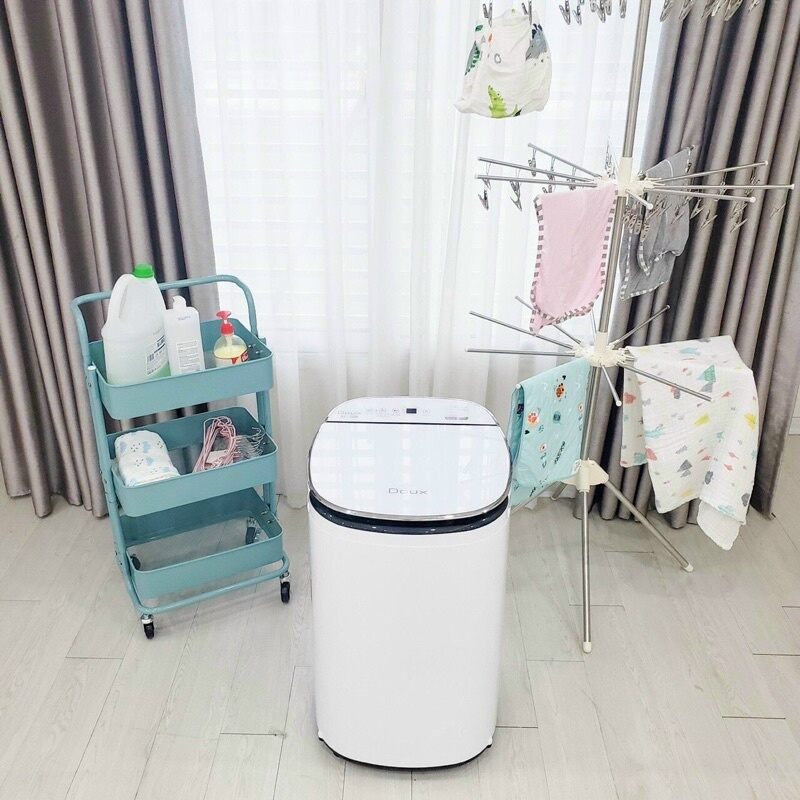 Cây phơi đồ inox 3 tầng Sasa 60 kẹp đồ em bé