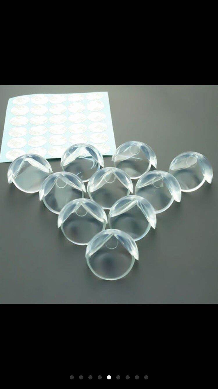 2 miếng bọc cạnh bàn silicon an toàn cho bé
