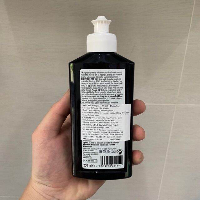 Kem dưỡng ghế da Sonax 291141 250ml