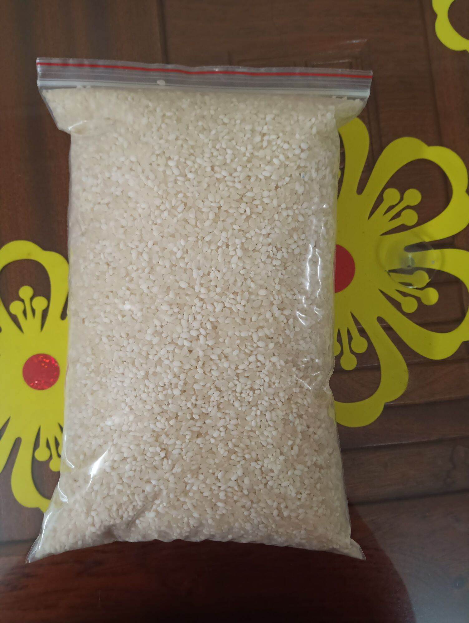 Nếp nương Lào hạt tròn ( nếp Kay Nọi)