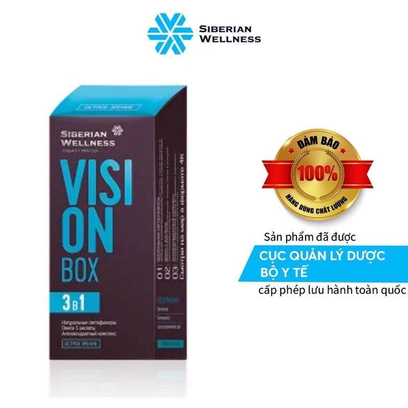 Vision box tăng cường thị lực, bảo vệ mắt của siberian