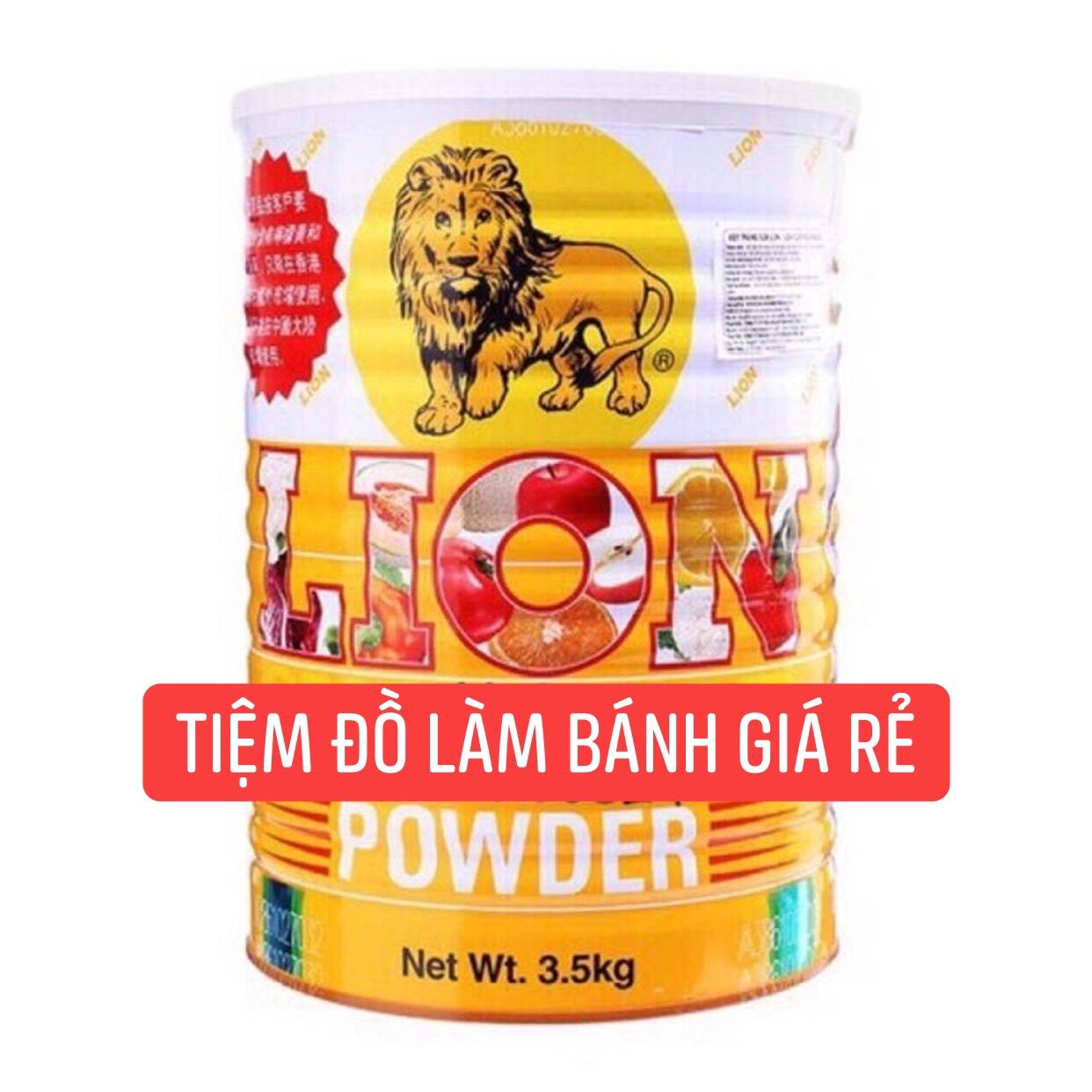 Bột sư tử Lion Custard 3.5kg