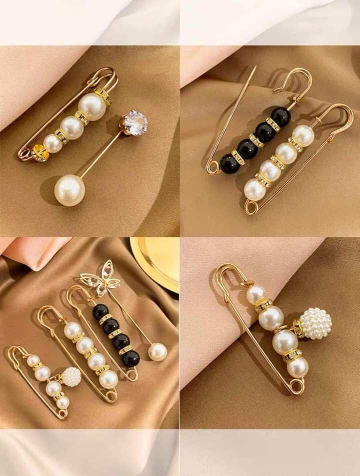 set 13 gim cài quần áo