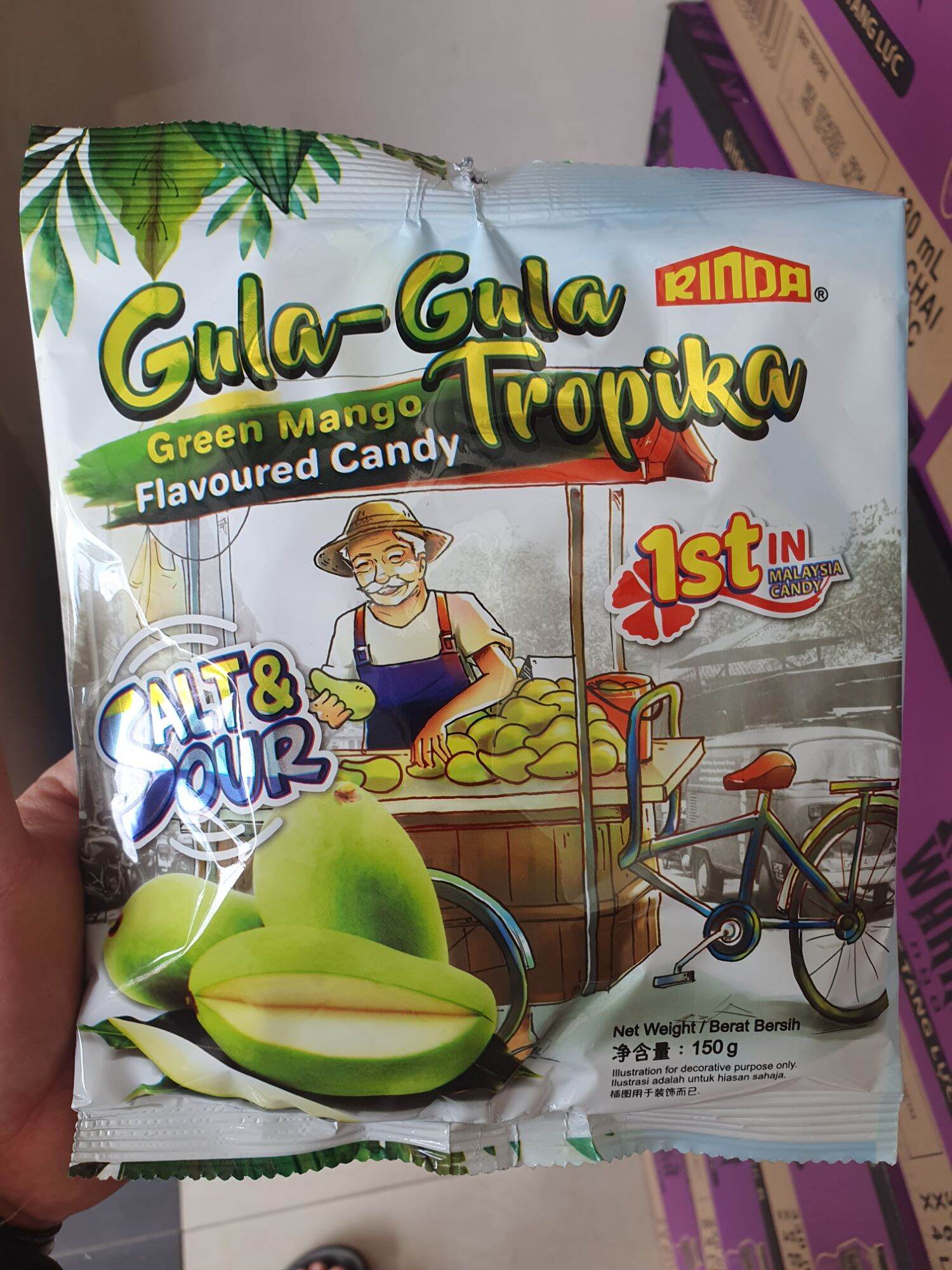 [HCM]kẹo xoài muối