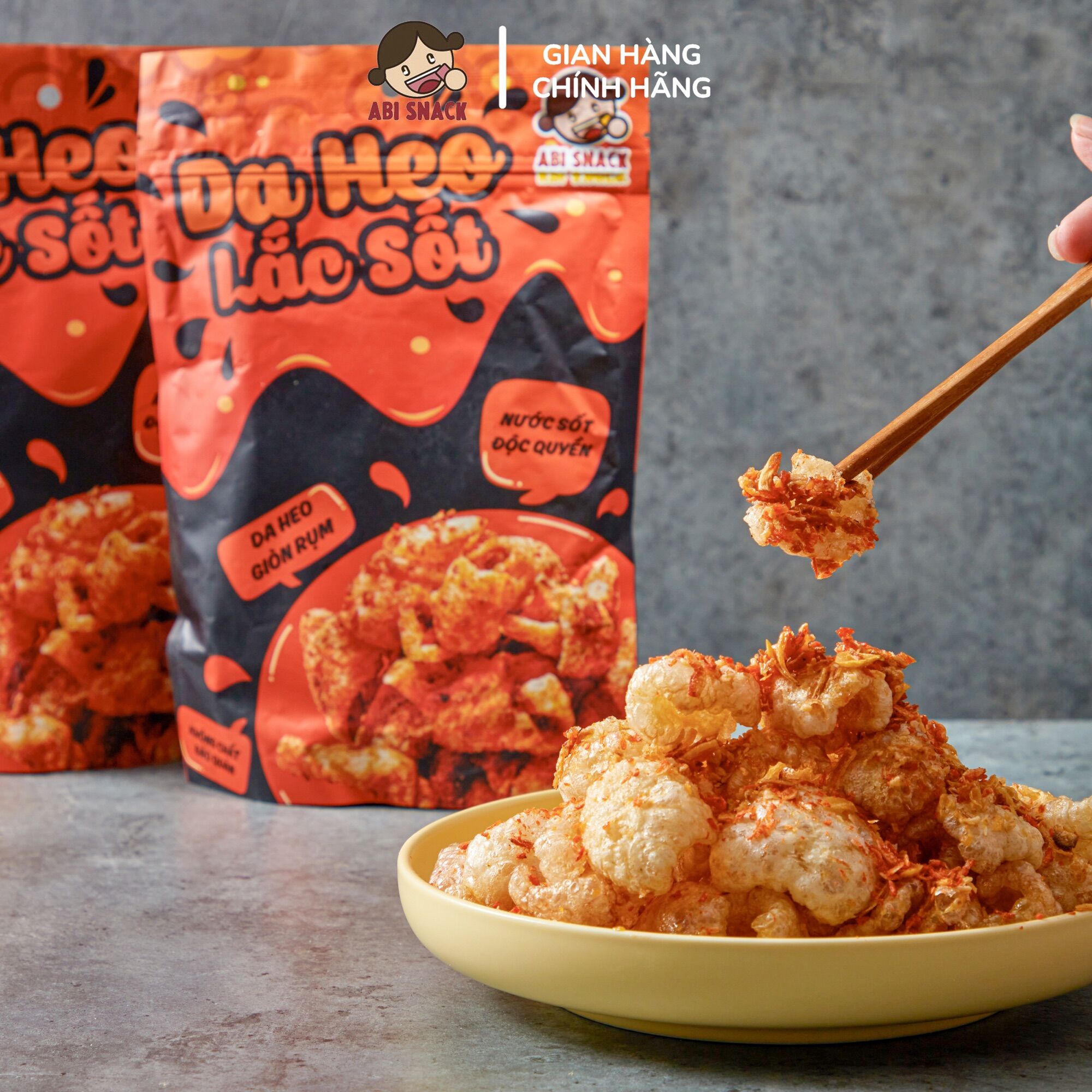 Da Heo Lắc Sốt Siêu Phẩm ABI SNACK