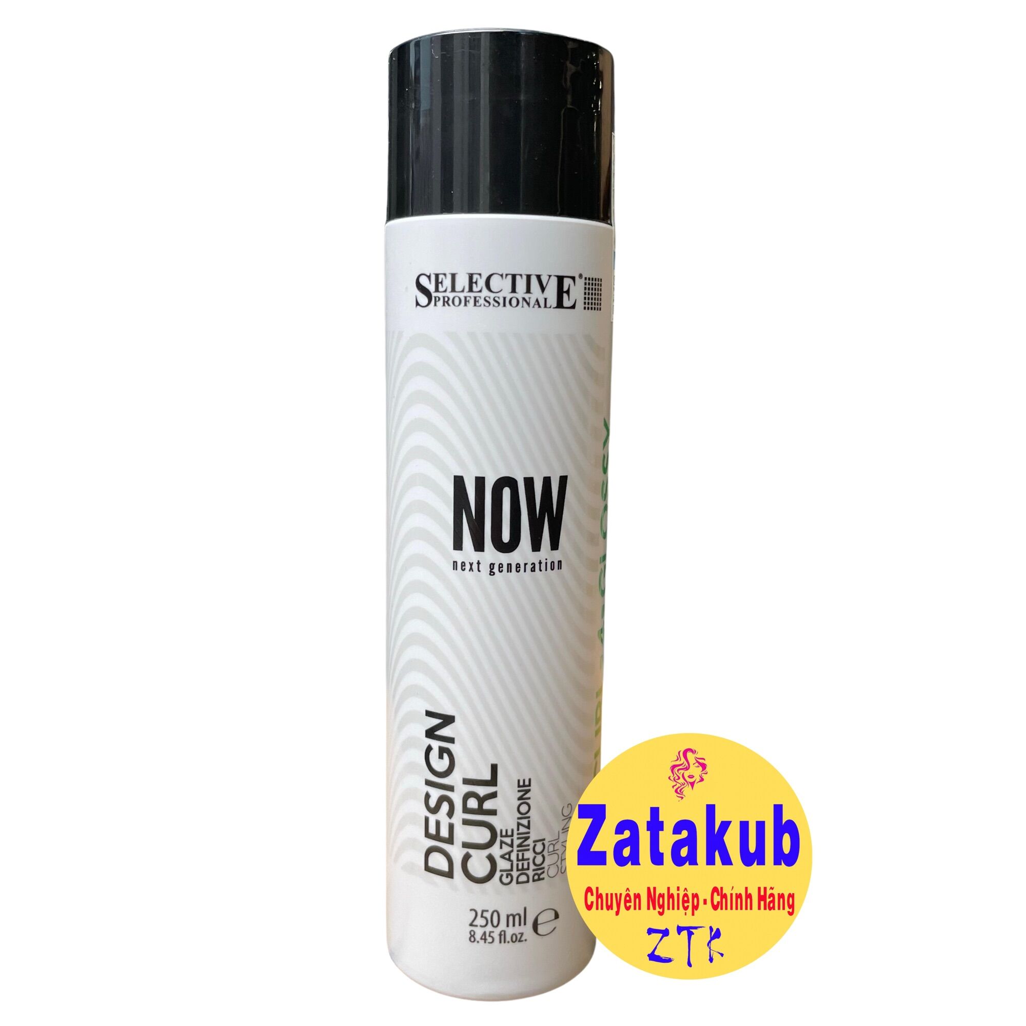 [HCM]Gel Tạo Kiểu Tóc Xoăn Now Design Curl Selective 250ml