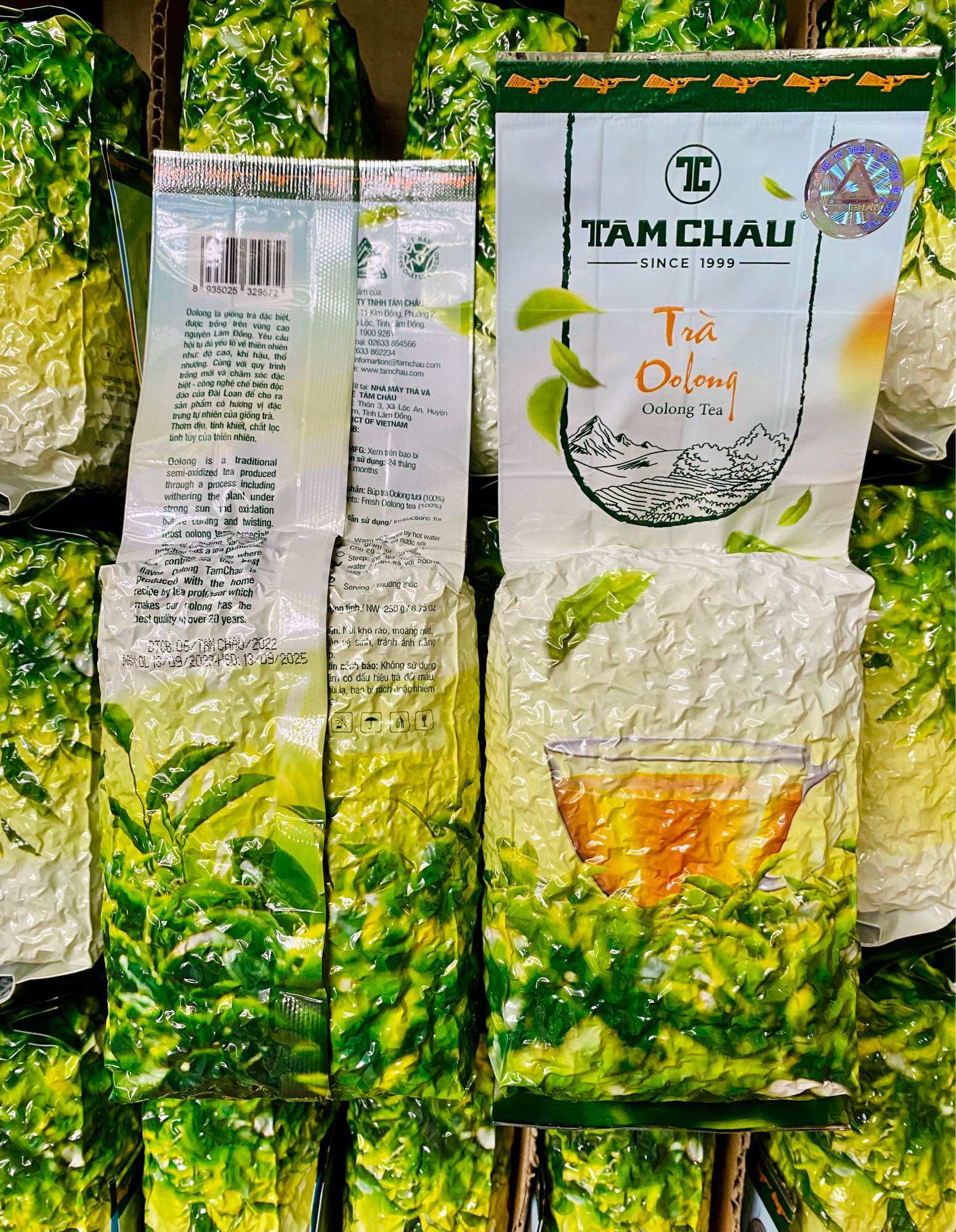[HCM]{CHÍNH HÃNG} Trà Ô long Oolong Tâm Châu 250g