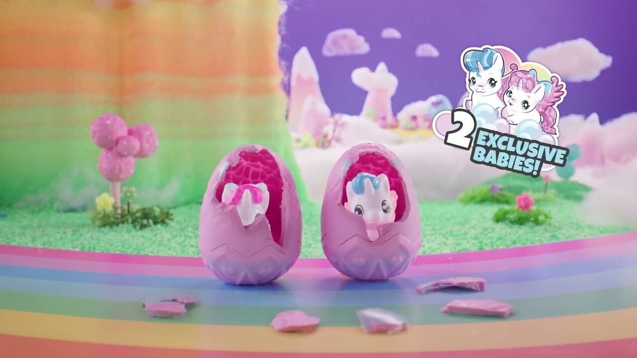 Hộp 2 trứng Hatchimals Rainbow Cation mẫu mới nhất