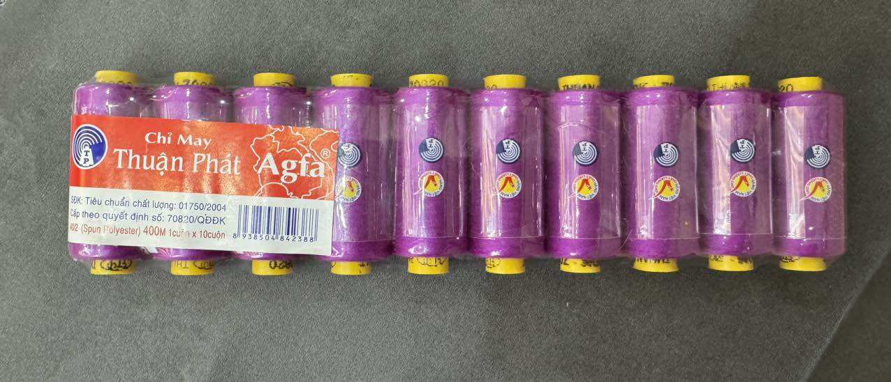 CHỈ MAY AGFA - CHỈ MAY CUỒN NHỎ - CHỈ MAY NHIỀU MÀU