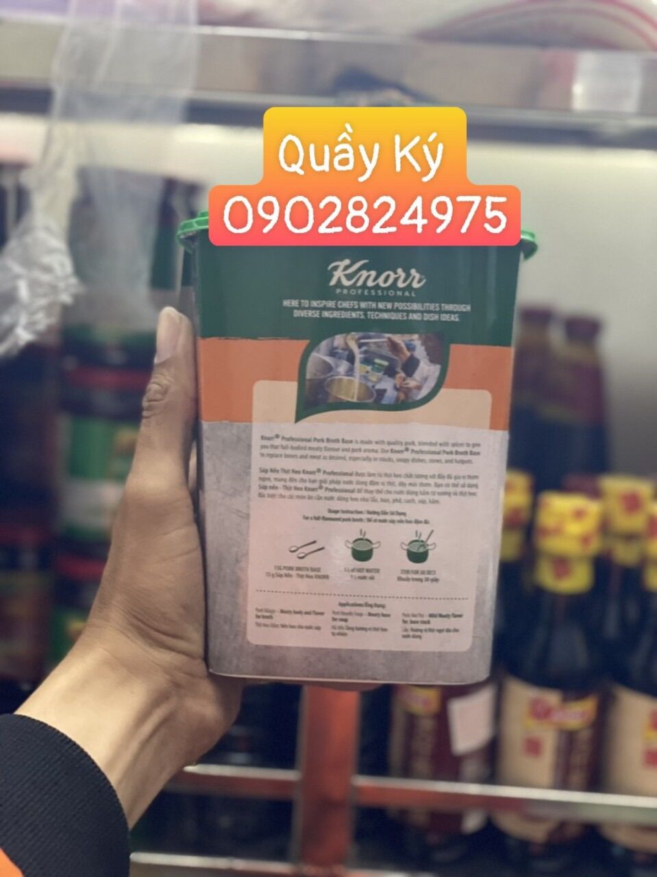 Knorr Pork Soup Base 1.5kg