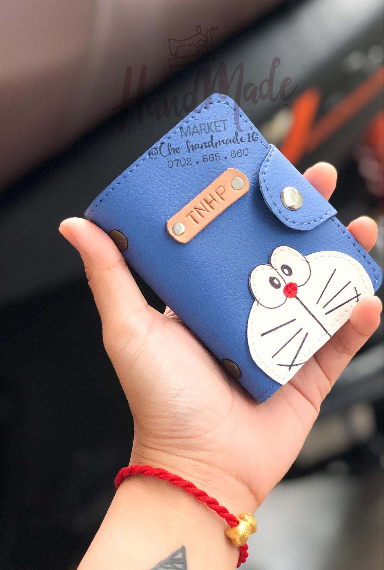 ví đựng card doremon-bóp đựng thẻ doraemon