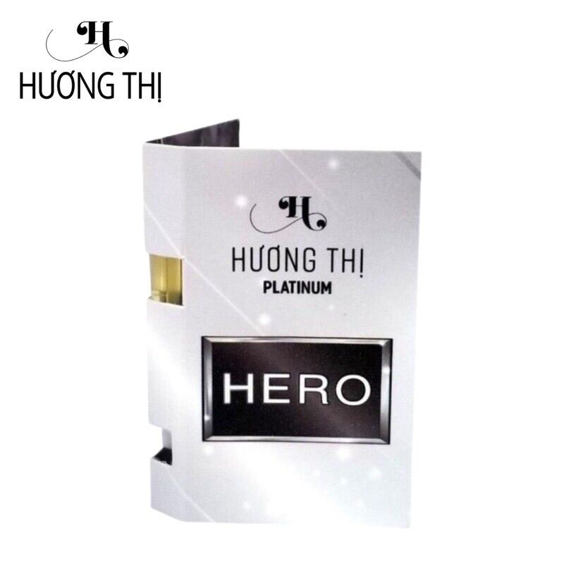 Mẫu Thử Nước Hoa Nam HERO 2ml - Hương Thị Platinum