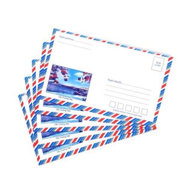 1 xấp bao thư sọc
